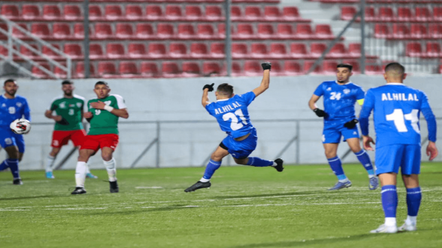 نتائج متباينة في دوري المحترفين الفلسطييني وترجي وادي النيص يفاجئ الجميع